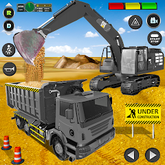 Excavator Construction Game Mod apk versão mais recente download gratuito
