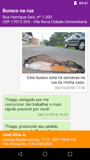 Câmara Online Screen 3