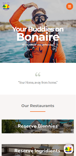 Android application Buddy Dive Resort screenshort