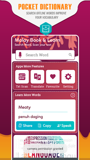 Android application English To Malay Dictionary screenshort