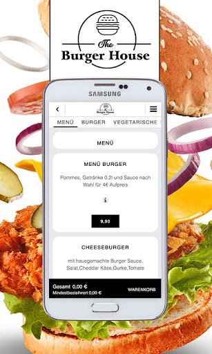 The Burger House Screen 2