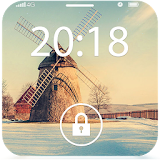Screen Lock  Theme Windmill icon