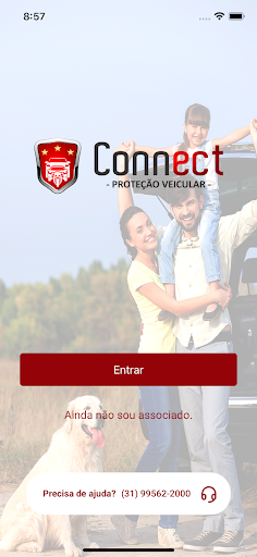 Android application Connect Proteção Veicular screenshort
