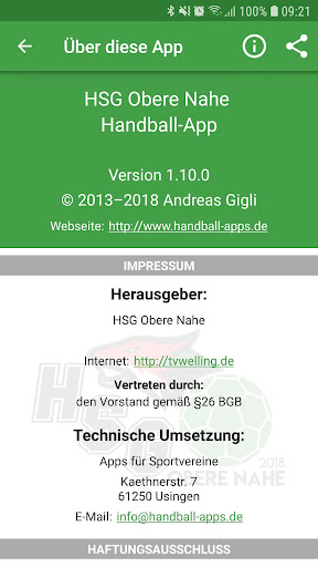 HSG Obere Nahe Screen 3