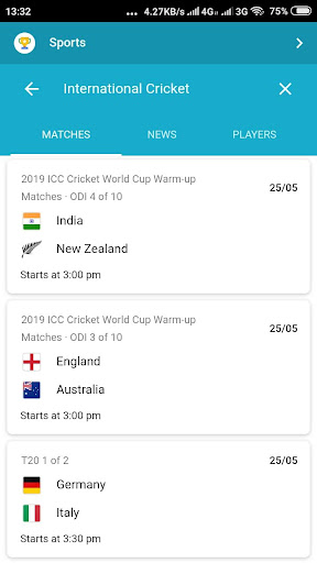 Live Cricket Tv : Live Match 1