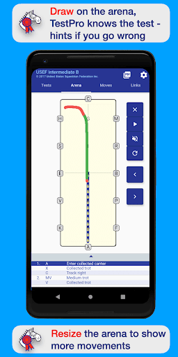 TestPro USEA and USEF Eventing Screen 2