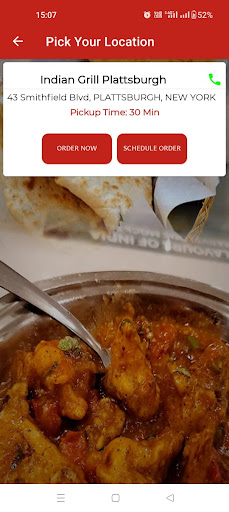 Indian Grill Plattsburgh Screen 3