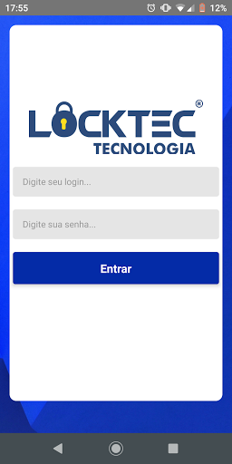 Android application Interno Portaria Locktec screenshort