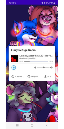 Furry Refuge Radio Screen 2