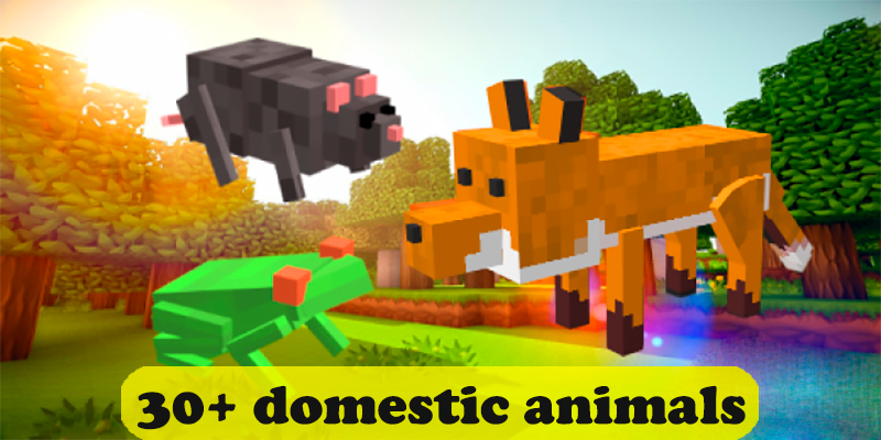 Cute Animals Mod For Minecraft Latest Version For Android Download Apk