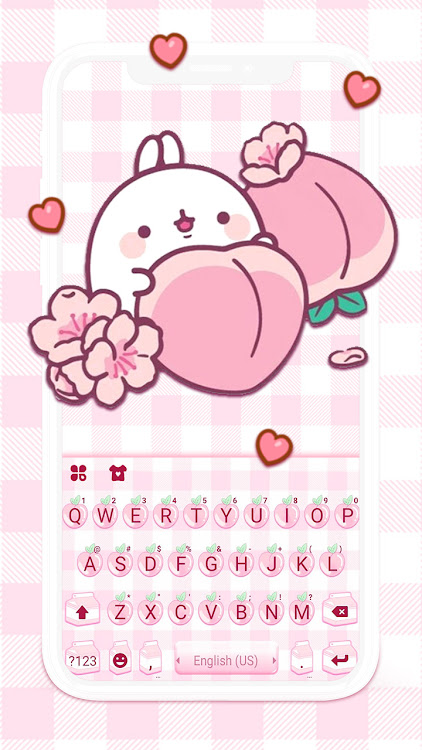 Pink Cute Peach Theme - 8.7.1_0614 - (Android)