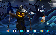 screenshot of Spooky Halloween Live Wallpape