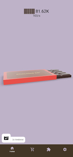 Chocolate Clicker Screen 3