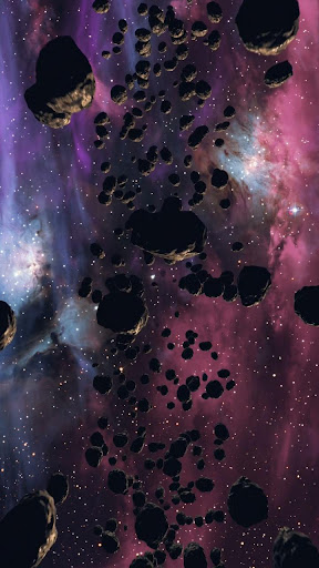 Android application meteorite wallpaper screenshort