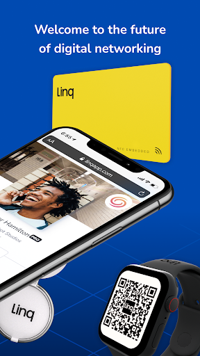 Linq - Digital Business Card Screen 2