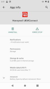 Honeywell UEMConnect Screenshot
