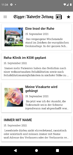 Elgger Zeitung Screen 2