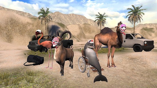 Goat Simulator Payday Tangkapan layar