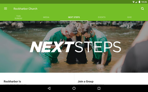 Screenshot of Rockharbor Church