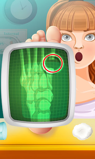 Android application Foot Doctor Hospital Care Game screenshort
