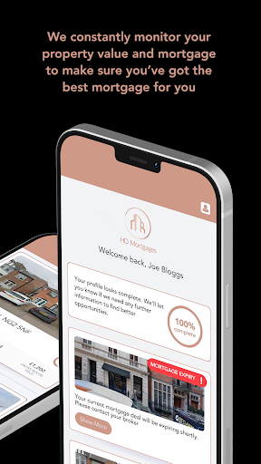 HD Mortgages Screen 2