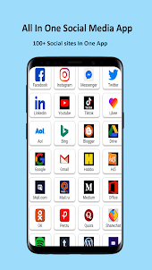 All Apps: AIO Social Media App