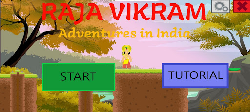 Android application RajaVikram Adventures in India screenshort
