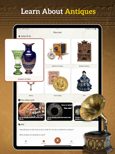 Screenshot of Antique Identifier & Appraisal