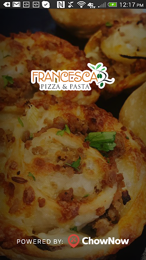 Android application Francesca Pizza and Pasta screenshort