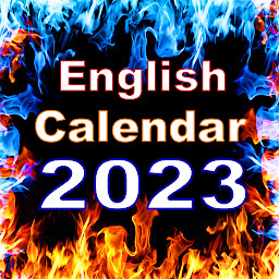 Imagem do ícone English Calendar 2023