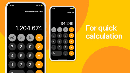 Screenshot of Calculator with History
