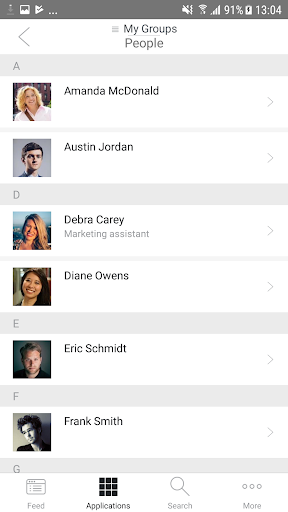 Squareboard Digital Workplace Screen 3
