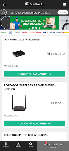 R2 Distribuição