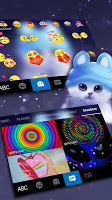 screenshot of Kitty Hat Keyboard Theme