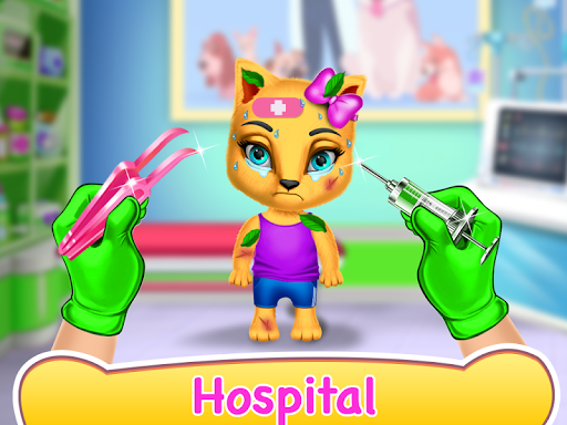 Fluffy Kitty Daycare Animal Pet Salon Caring Apk Mod Unlimited Money Crack Games Download Latest For Android Androidhappymod