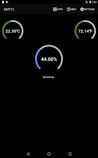 Arduino DHT11 WiFi Humidity and