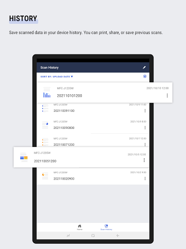Screenshot of Brother Mobile Connect