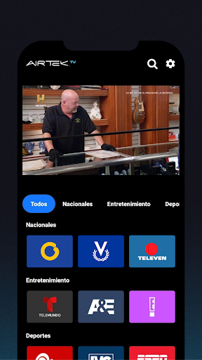 Airtek TV Screen 2