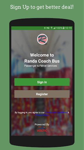Android application Randa Coach screenshort
