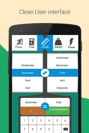 Android application Unit Converter Pro screenshort