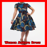 Women Ankara Dress icon