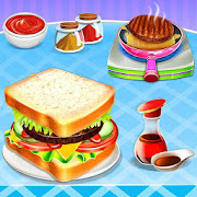 Sandwich And Fries Maker: Fast Food Cooking Games