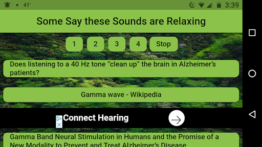 Android application Forty Click screenshort