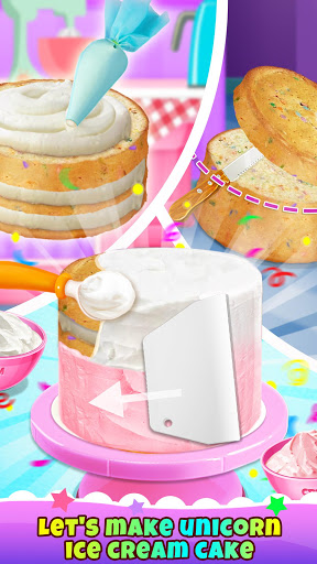 Rainbow Unicorn Ice Cream Dess