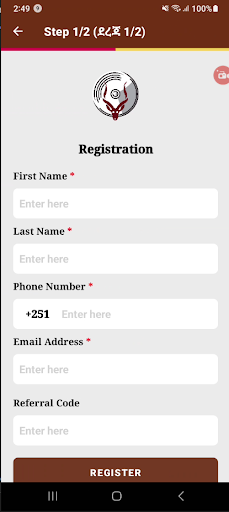 Android application Nyala Digital Insurance screenshort