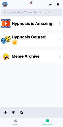 Comedy Hypno Screen 3