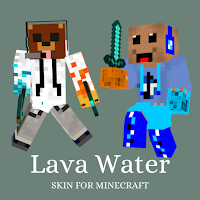 Skin Water Lava and Maps for Minecraft