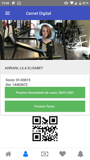 GONT EVOLUTION Fitnnes club Screen 3