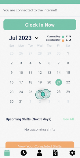 Android application CareTime Home Care screenshort