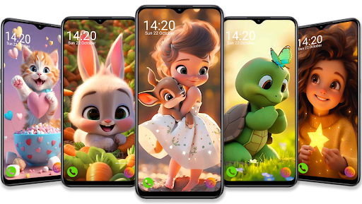 Cute wallpapers Screen 2